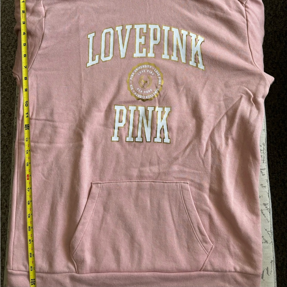 VS PINK Pull Over Hoodie Size S